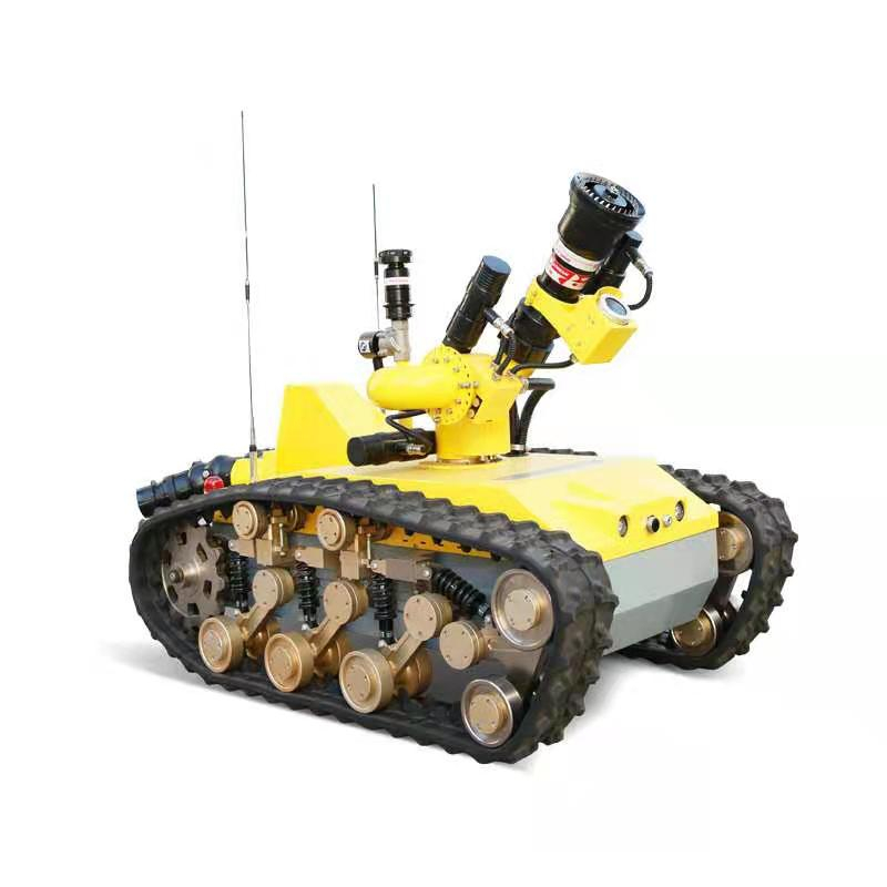 Робот гусеничного типа робота пожаротушения